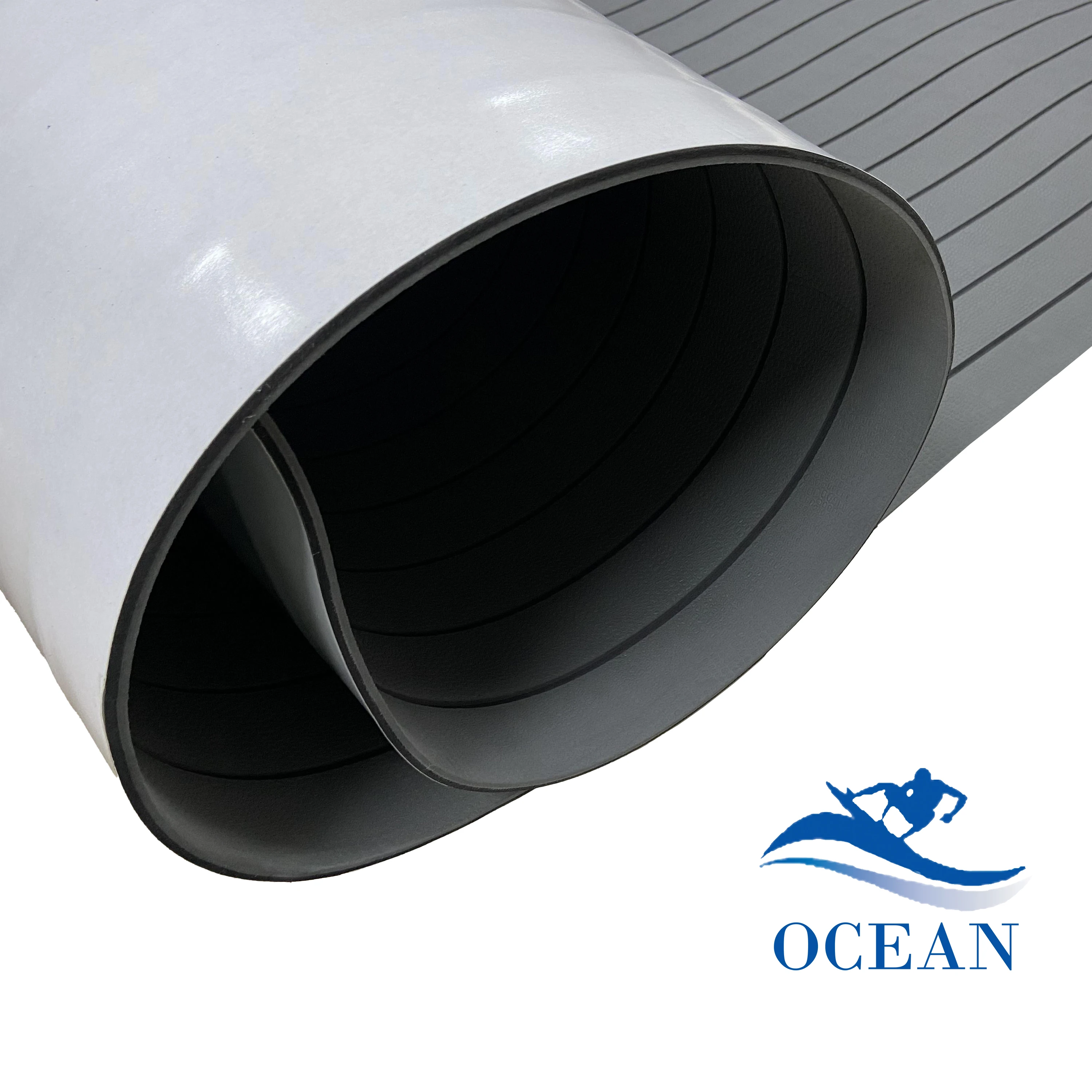 Ocean Oem 3M Adhesive Crocodile Pattern Eva Foam Synthetic Teak Marine Deck Non Skid Waterproof Yacht Carpet Boat Flooring