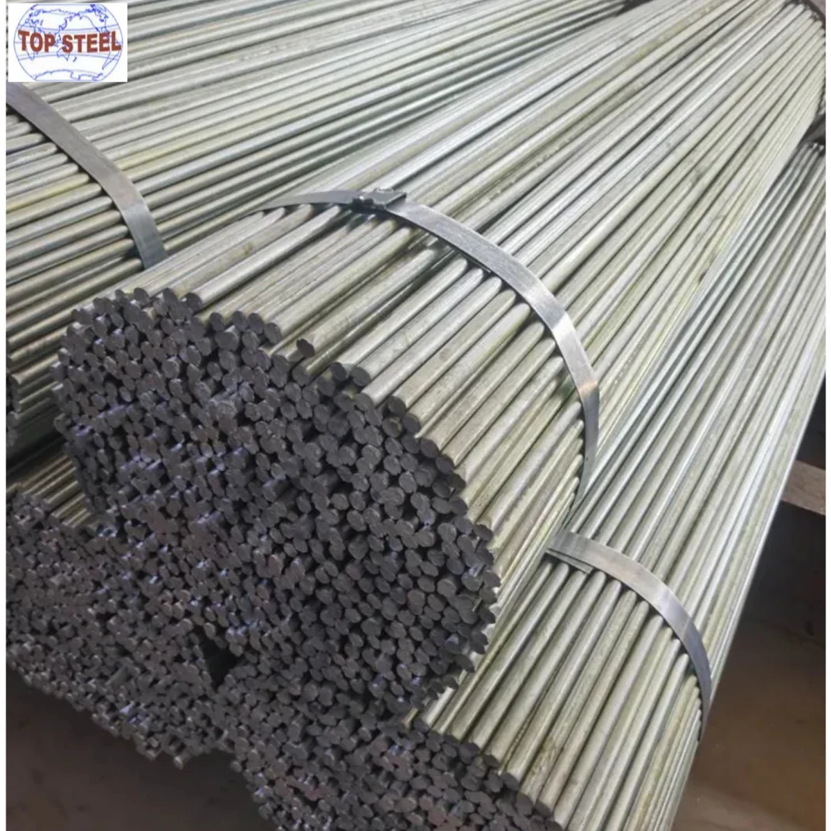 1010 1020 1045 4140 4340 4540 Aisi Q235 Q345 barra redonda de acero laminado en frio carbono 3 мм Форма precio por kg