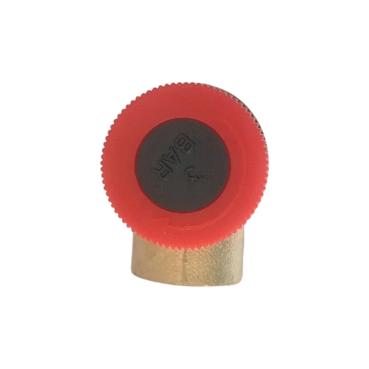 Manufacturer wholesale  safety valves new Two-color Reusable Brass Safety Valve