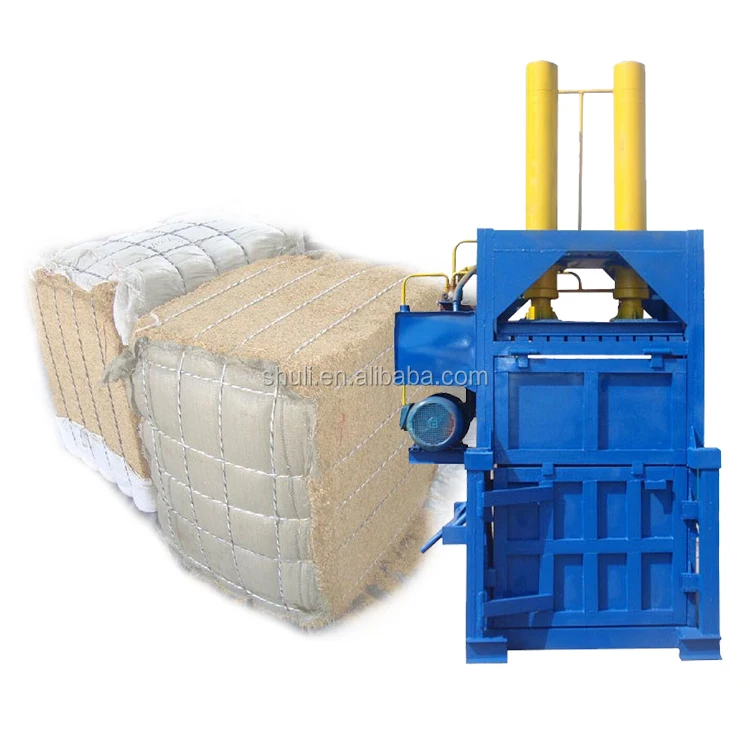 Hydraulic Vertical waste paper/cardboard/plastic bottles/press and baler