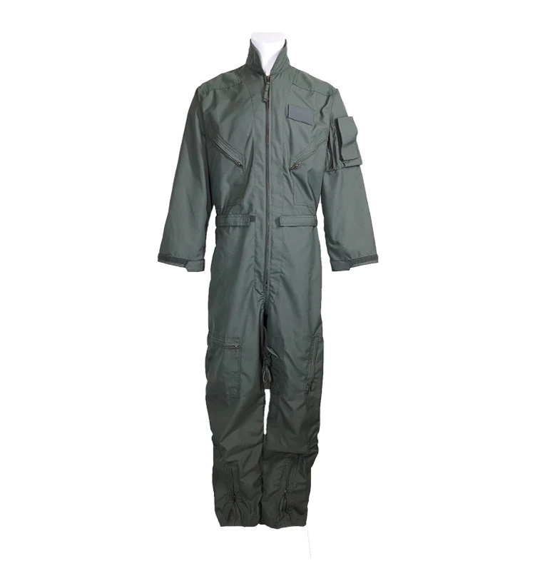 93% meta aramid 5% para aramid 2% Antistatic inherent Flight certified fireproof polit suit Flame resistant flight coverall