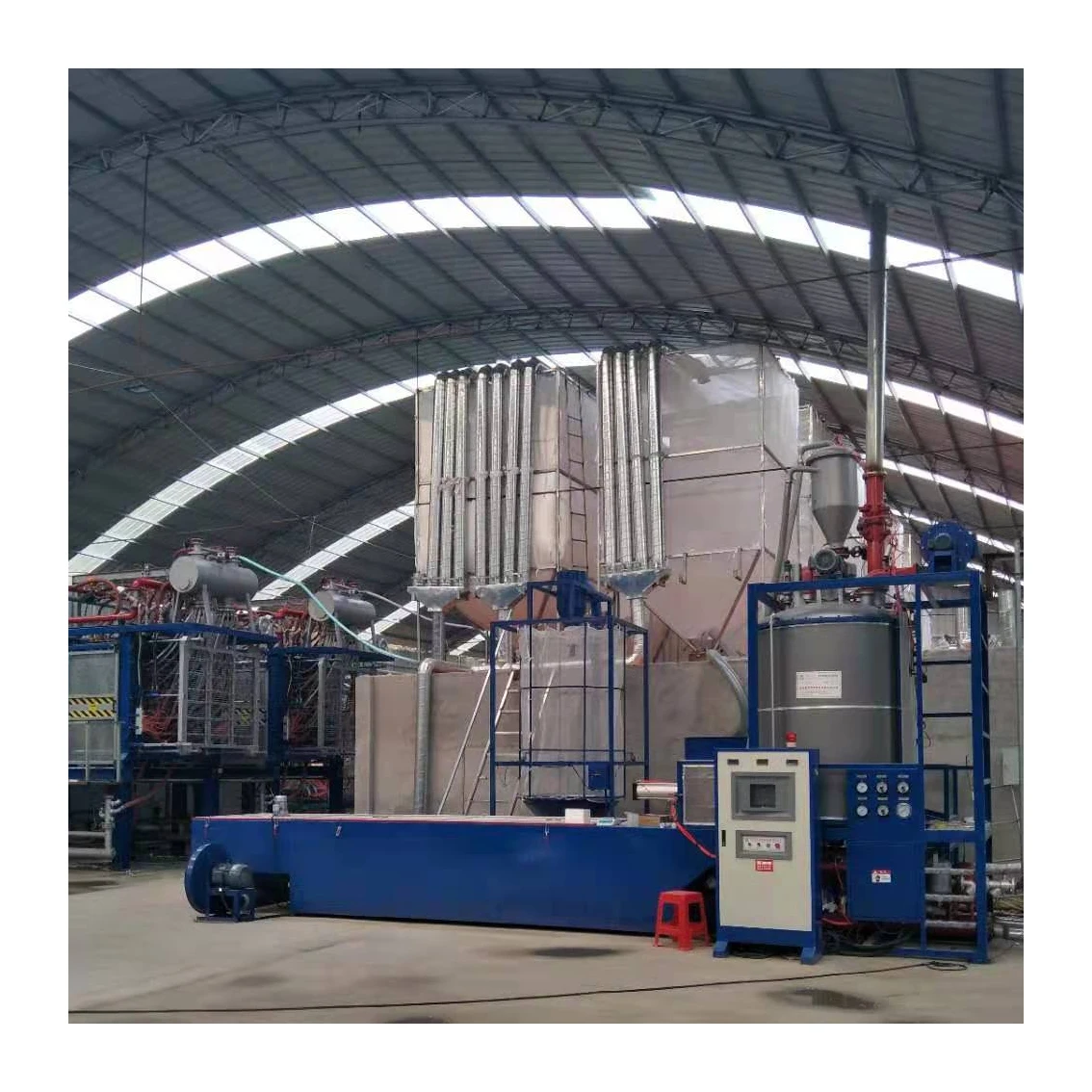 EPS raw material EPS  polystyrene expander machine Eps Polystyrene Foaming Machine