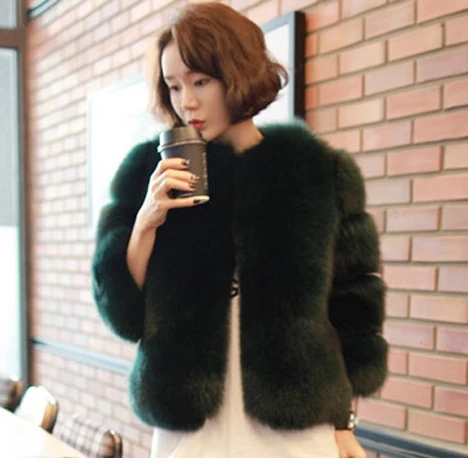 Low-Cost Sales Fur Coat Short Vegan Fur Coats Fur Coat Women
