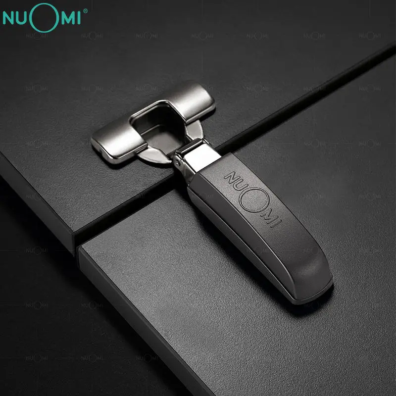 NUOMI Wingless Folding Spring Hinges Cabinet Concealed Soft Close Cabinet Furniture Hinge
