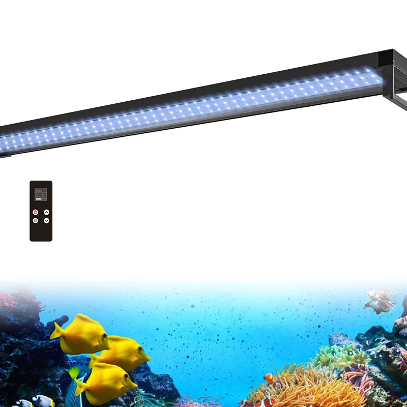 20w-120w full spectrum rgb live plant marine saltwater led freshwater fish tank light aquarium lamp