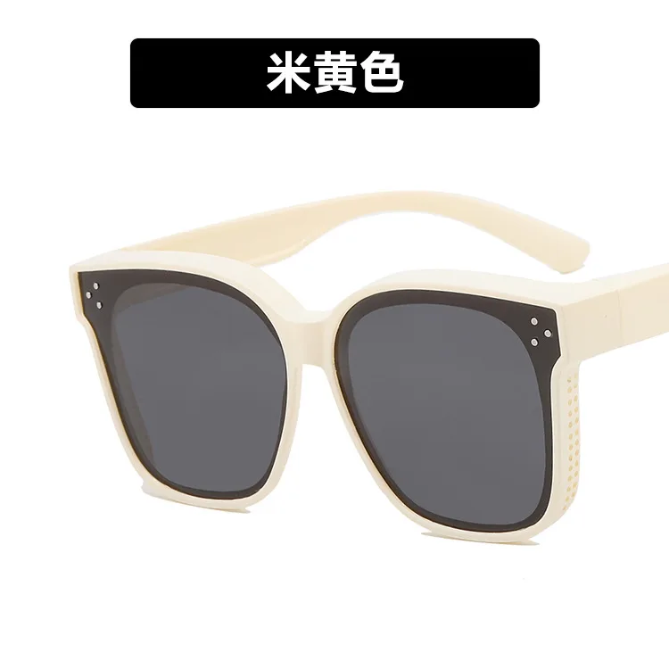 New Style Wholesale Myopia Use Oversized Men Women Sun Glasses Trendy Polarized Sunglasses