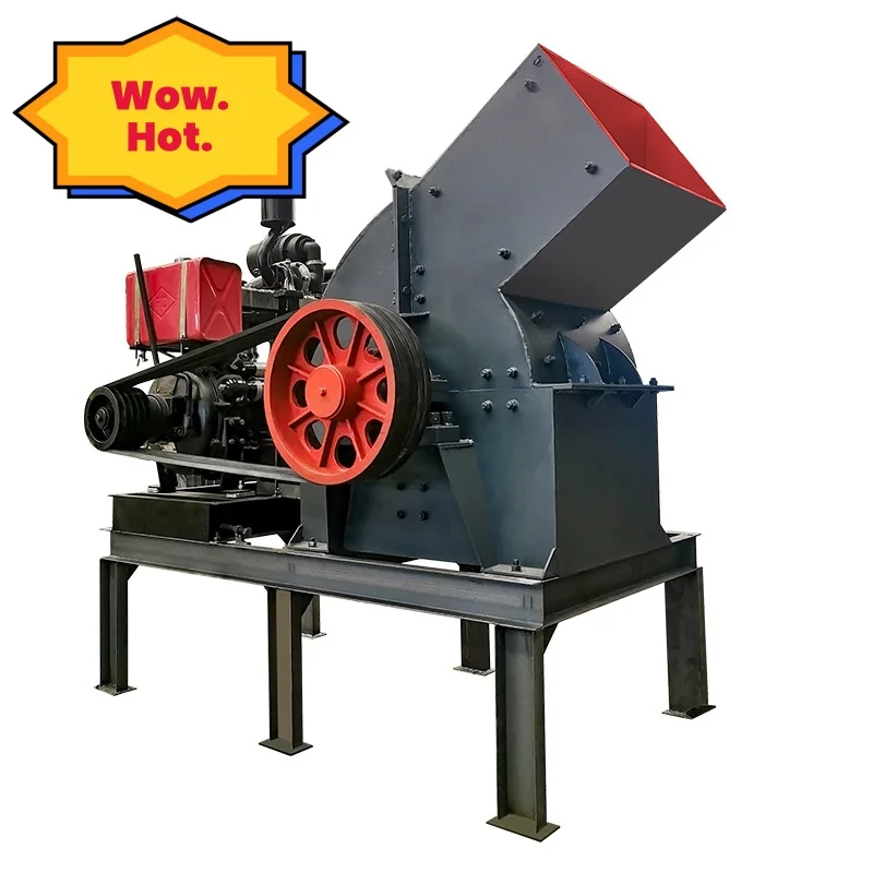 Roar of the Portable Diesel Hammer: Crushing Coal, Glass, Gold Ore, and Beyond! Grab Yours at a Special Price!