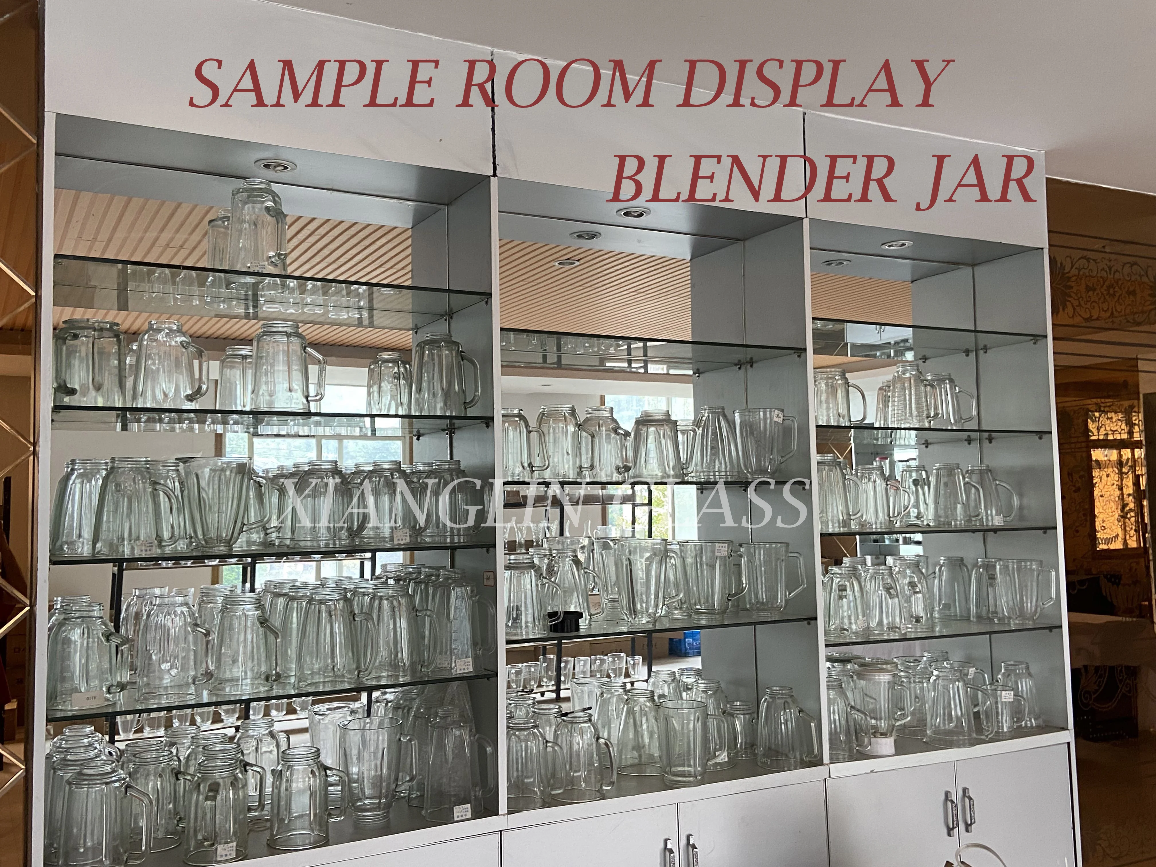 Xianglin glass jar sayno blender spare parts blender 6-cup glass jar A57