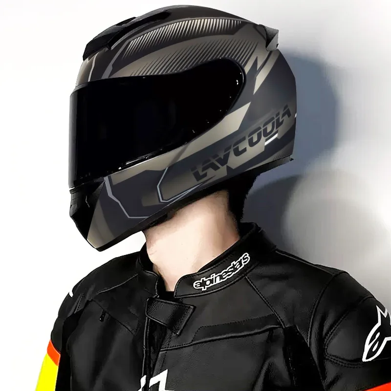 DOT ECE R22.05 Approved Motorbike Helmet lens changeable Casco De Moto Inteligente Go-kartingfull face Motorcycle Helmet