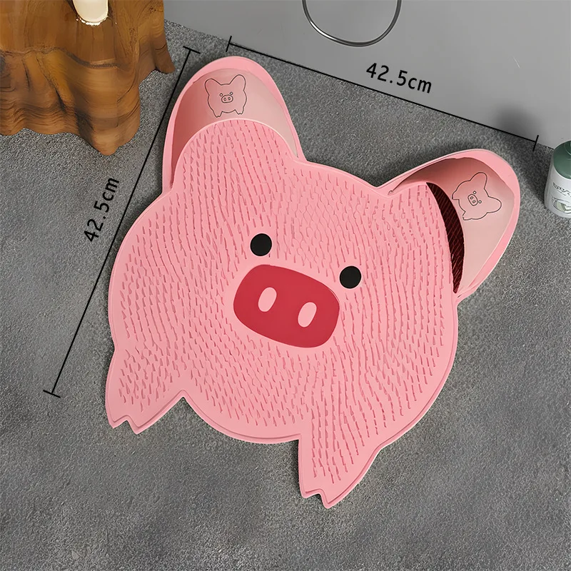 New Product Ideas 2025 New Upgrade TPR Bath Brushes Sponges Scrubbers Foot Skin Care Cleaning Brush Mat