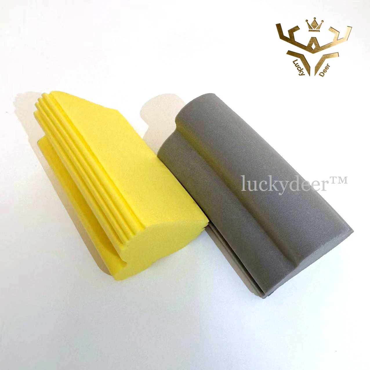 Factory Direct Damp Wash Dusting Sponge With Handle Ridges Liquid Absorbent PVA Scrub Damp Sponge Car Duster Household Cleaning