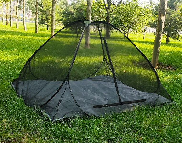 Factory Quick opening Mosquito Net mesh Outdoor camping tent  Anti-mosquitoes repellent hiking