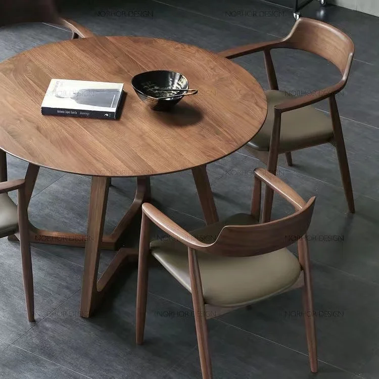 Обеденные стулья из массива дуба для фермерского дома с сиденьем на подушке/дамское кресло Кеннеди для кухни