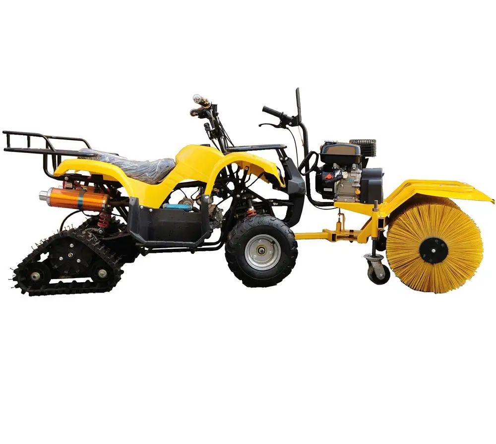 110CC ATV Snow quad wheel motorcycles mountainous and snowfield dual purpose