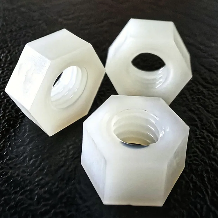 Wholesale DIN934 Plastic Polyamide Nylon PA66 Hex Nut Plastic Nuts