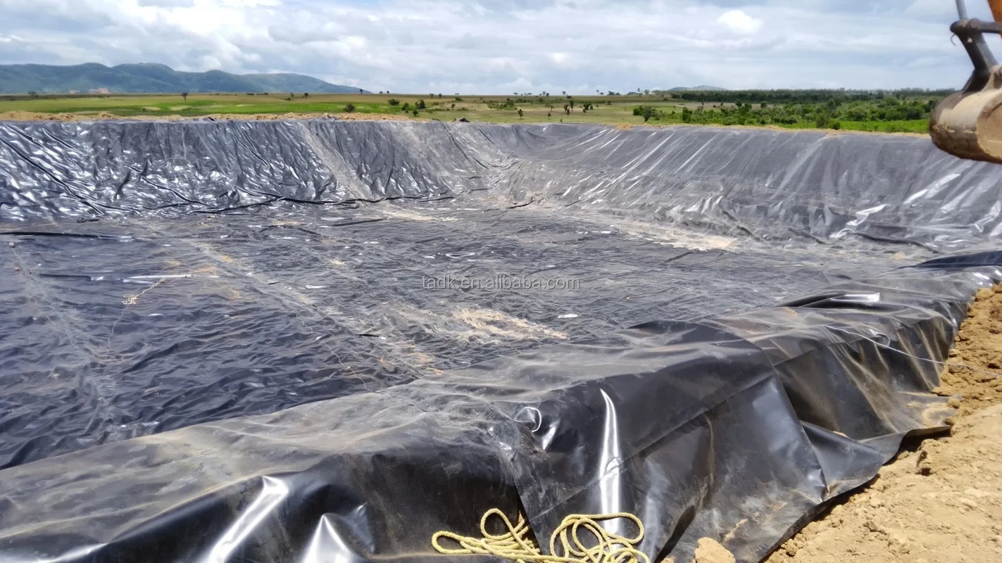 0 2 мм 4 6 1 3 HDPE геомембранный вкладыш для пруда