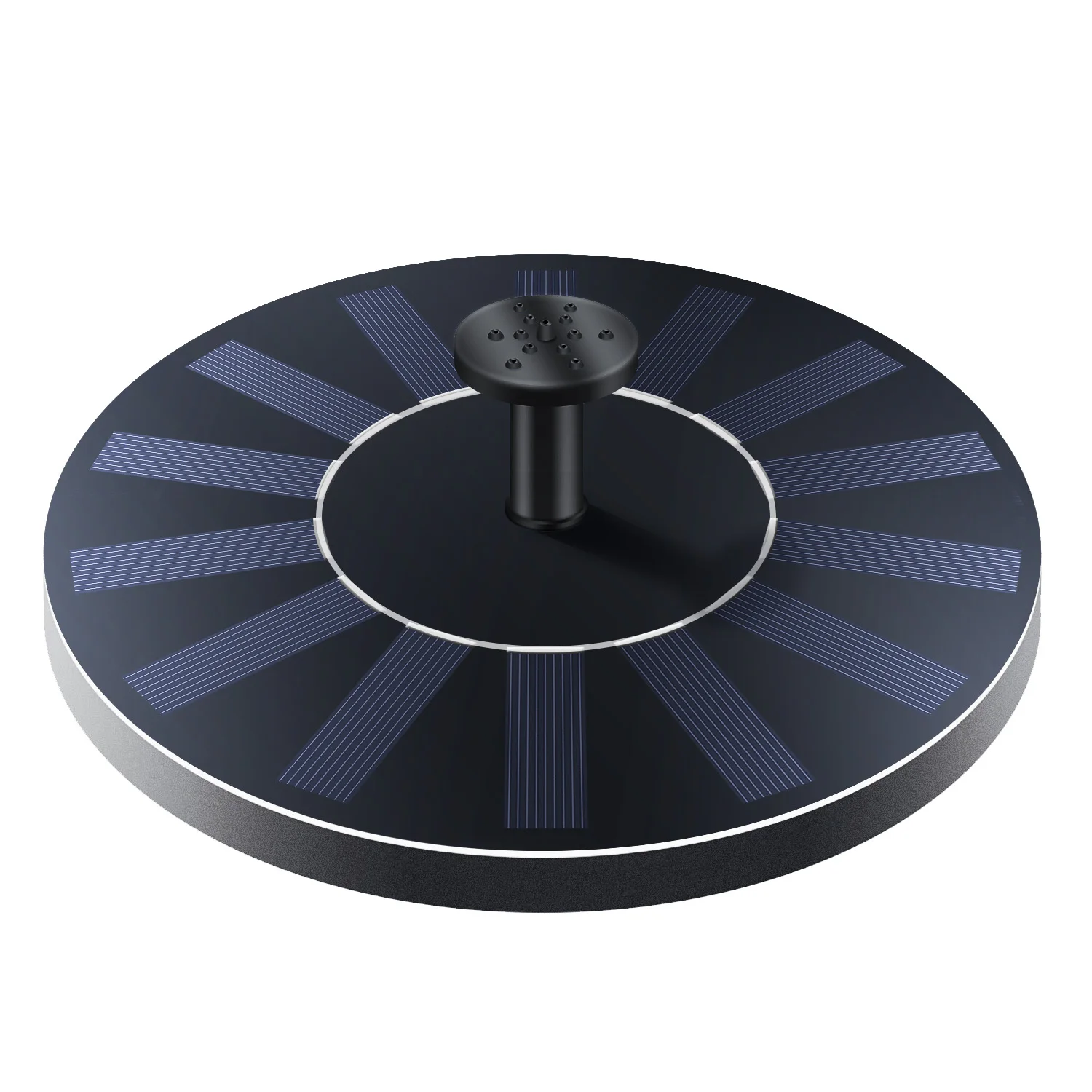 Mini Solar Water Fountain Pool Pond Waterfall Fountain Garden Decoration Outdoor Bird Bath Solar Powered Fountain Floating Water