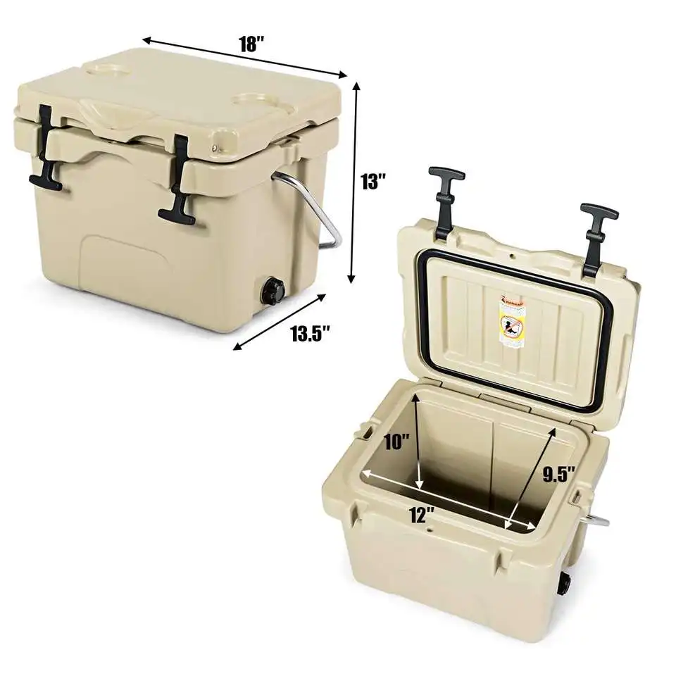 Hotsale Hard cooler Waterproof portable Ice cooler box for food