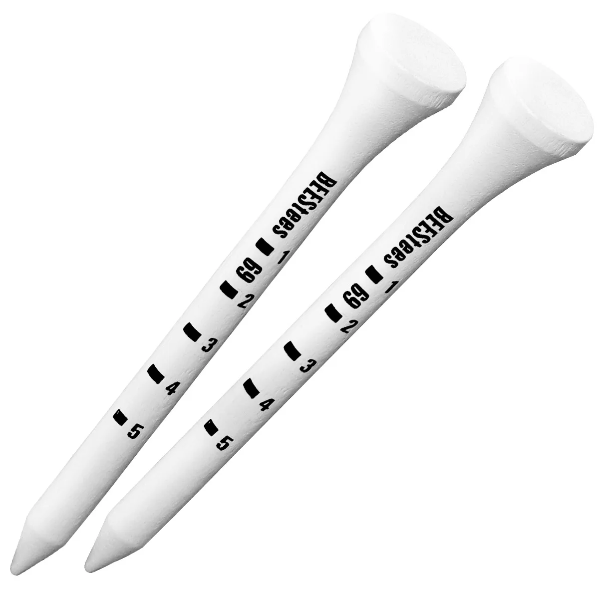 Golf Ball Wood Nails Golf Tee High Quality Wooden Original 54mm 70mm 83mm Customized Logo Opp Bag Durable Golf Tee