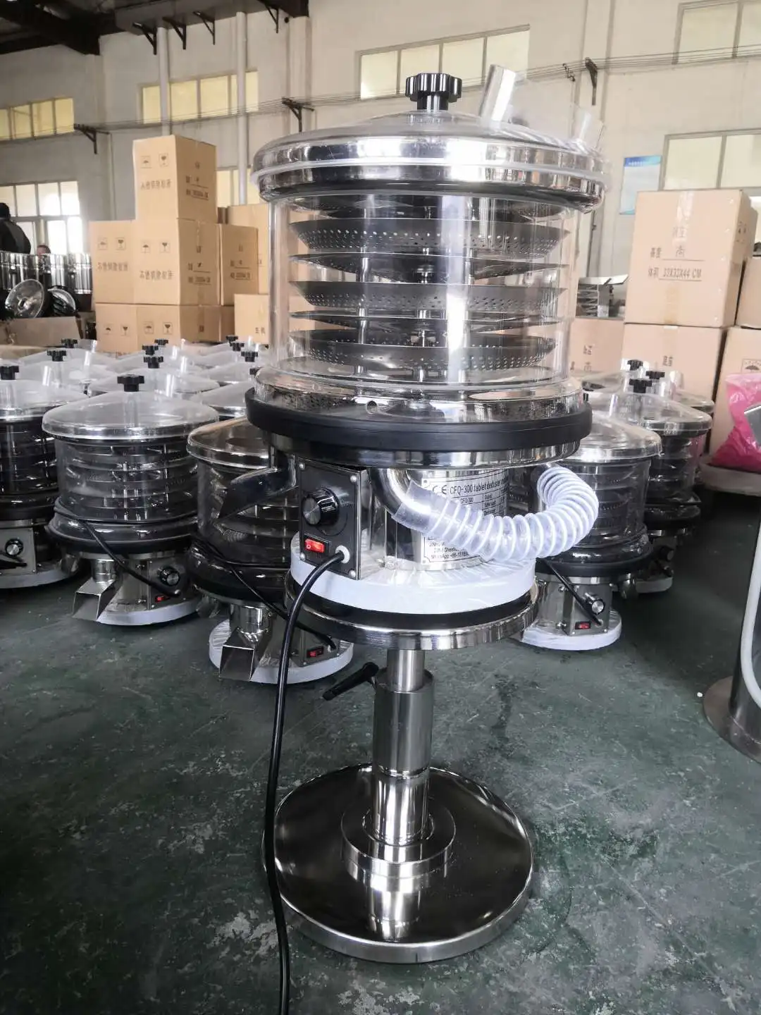 High Quality Easy Maintenance High-Speed Horizontal Tablet Deduster