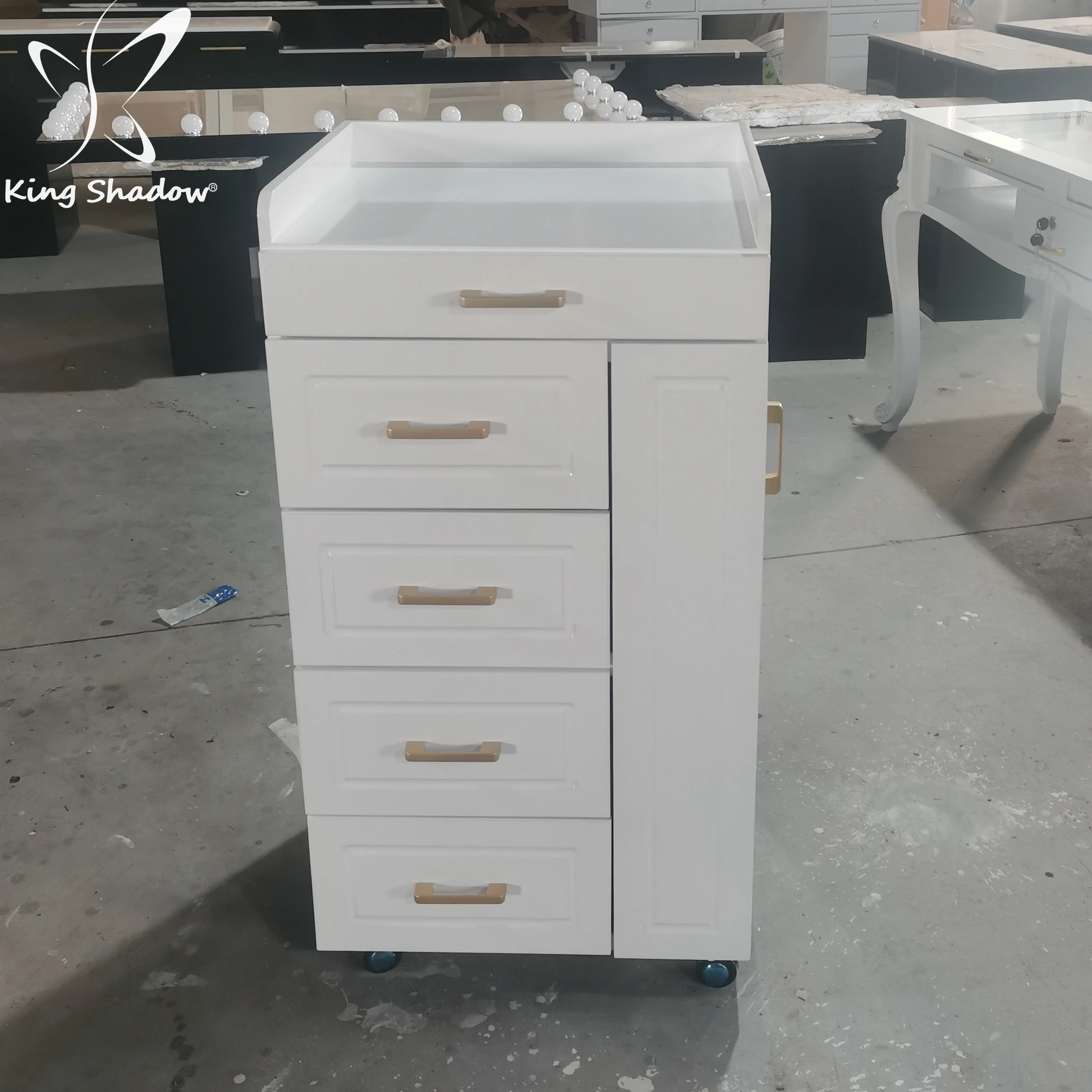 Парикмахерское оборудование Kingshadow для парикмахерской тележка салона красоты