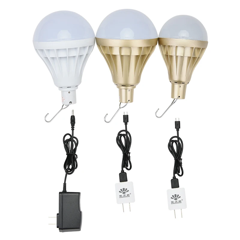 Наружная перезаряжаемая аварийная Smd светодиодная лампочка USB зарядка фонарик крючок для