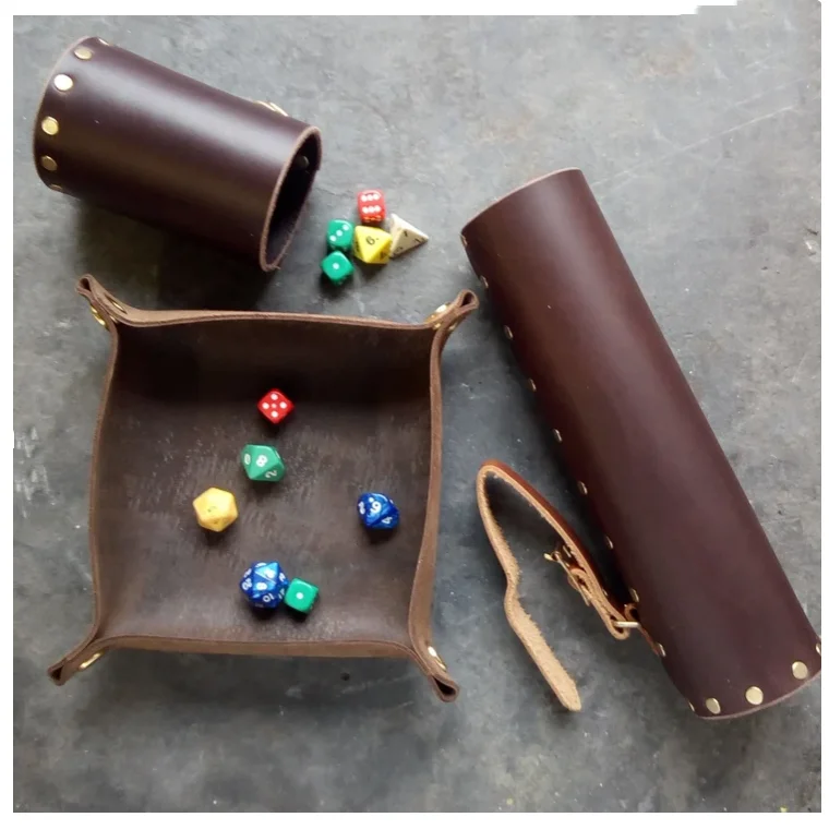 YY scRoll Tube combination Dice Storage Cup and Rolling Tray