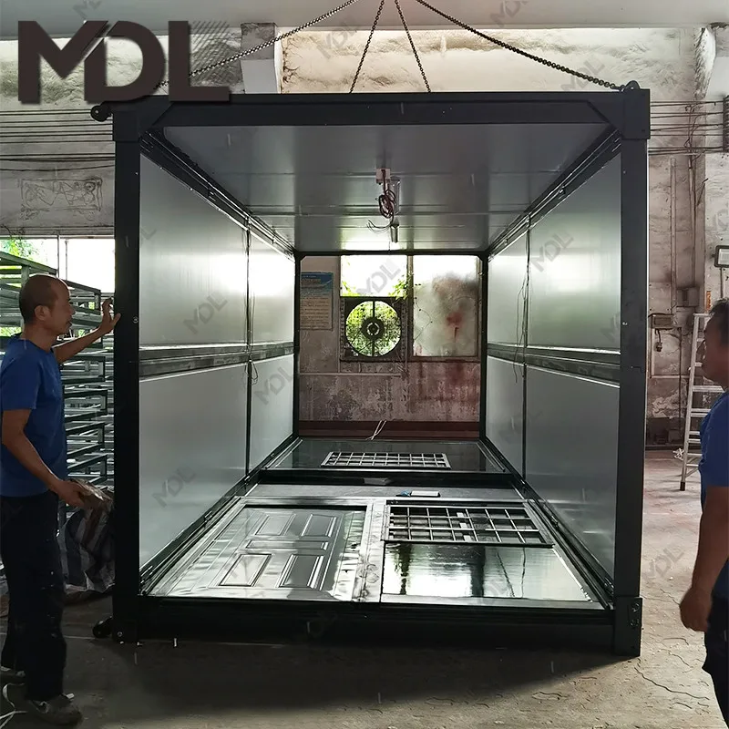 Hot Sale 20 Ft Expandable Container House Prefab Steel Storage Shipping House Container House