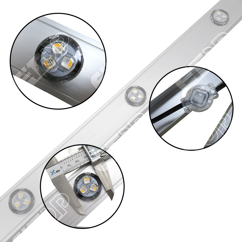 30mm led pixel light point source module ucs 2904 ws2811  12v 24v linear pixel led point lights