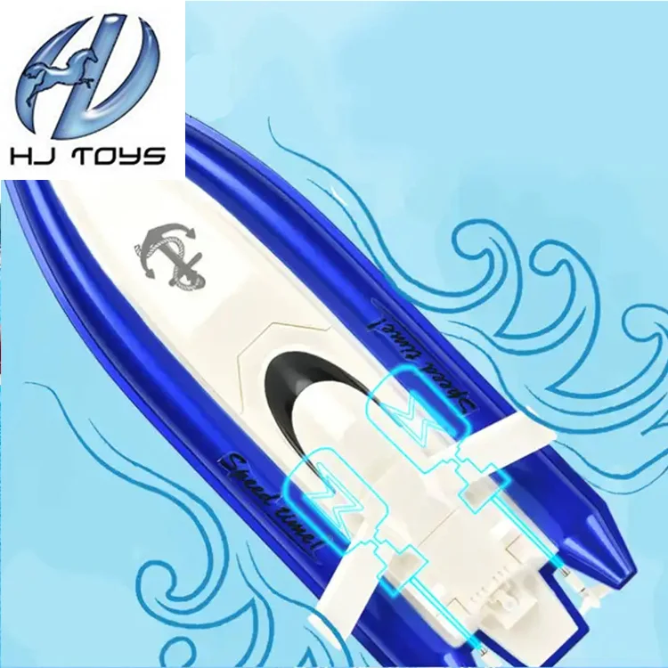 High Speed Remote Control Boat Outdoor Toys 2.4G Radio Remote Control Toy Boat For Kids