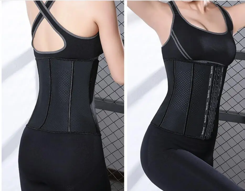 High Quality Latex Breathable Waist Trainer Corset Cincher Body Shaper