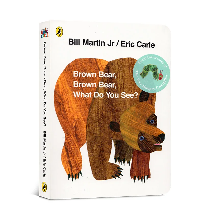 Eric Carle children book Brown Bear, What Do You See?