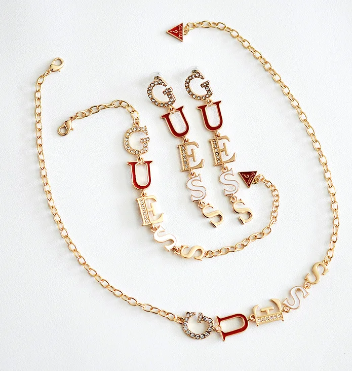 
 Модный женский разноцветный комплект из ожерелья, браслета и сережек конфетных цветов с эмалью и эмалью, позолоченные Свадебные Ювелирные наборы для вечеринки  