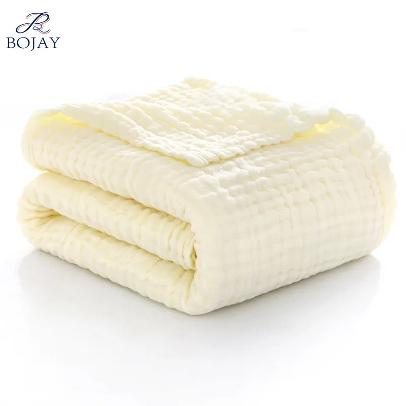 100% Organic Cotton 6 Layer Ultra Soft Baby Muslin Swaddle Blanket Swaddling Wrap for Boys and Girls Baby Essentials