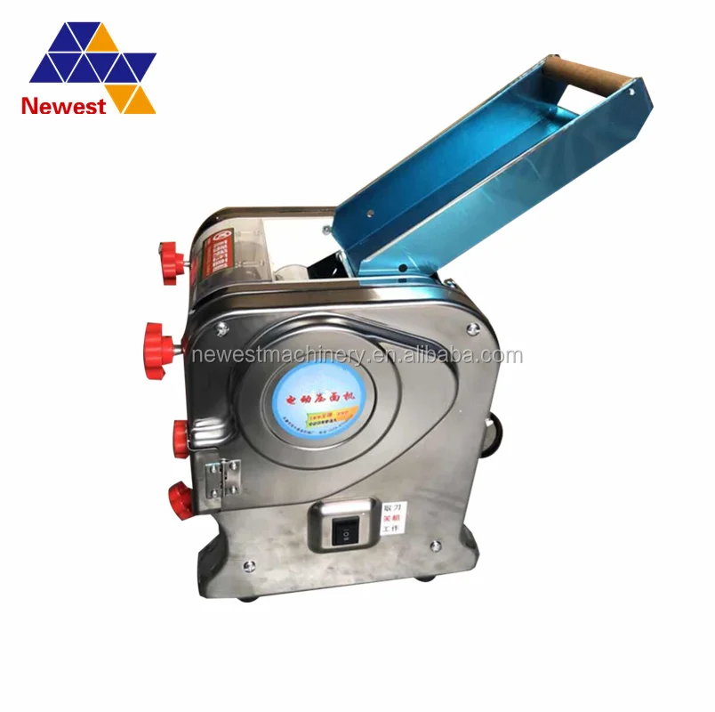 hot sale electric adjustable 0.3mm and 2cm noodle presser machine noodle maker noodle making machine