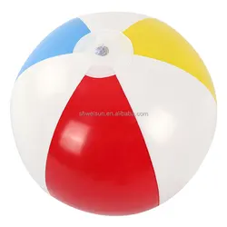 2022 New Design Eco Friendly Colorful PVC Inflatable Glossy Panel Ball