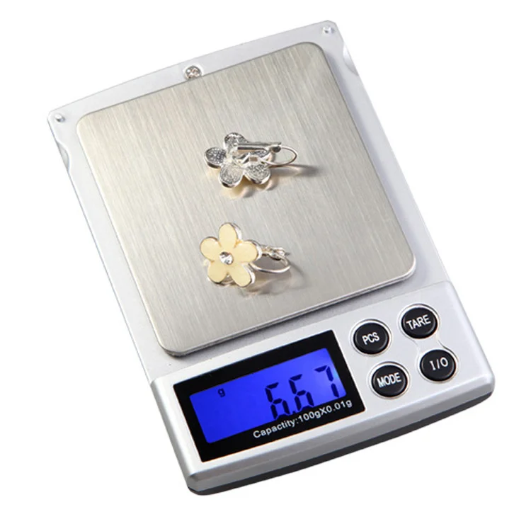 Portable Mini Electronic Pocket Jewelry Scale Household High Accuracy Electronic Platform Scale