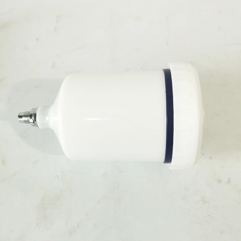 For ANEST IWATA Sprayer Cup Connector Jet Paint Sprayer 600Ml white Plastic Hvlp Paint Cup Pot Accessories