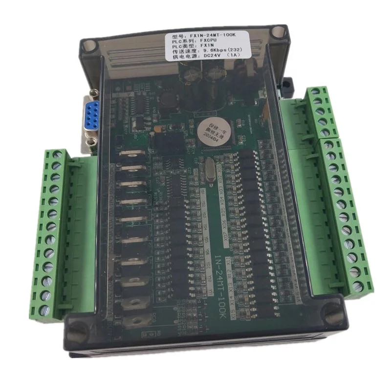 FX1N-24MR FX1N-24MT PLC Industrial Control Board 14 Input 10 Output 2 Channel 100k Pulse Output