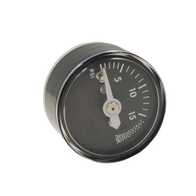 BECO 1 inch 25mm single scale mini pressure gauge,brass tube pressure gauge manometers
