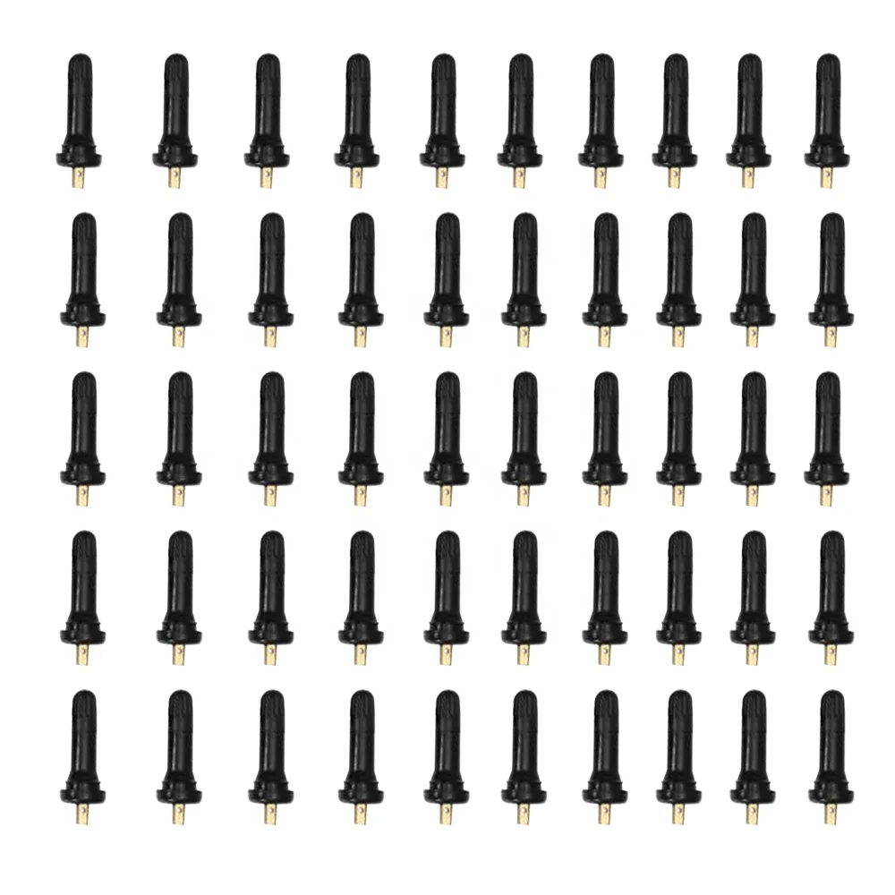 50* LOT 508 92-0145 TPMS RUBBER TIRE WHEEL RIM VALVE STEMS 20008 FIT for GM CHEVY 15263240