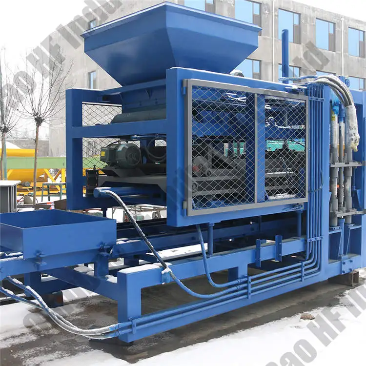 QT4-15 hydraulic block machine concrete block machine in mexico interlocking compressed earth block machines
