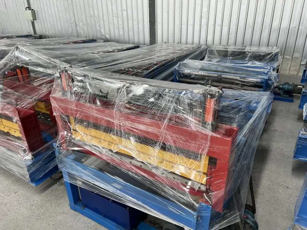 Fully automatic PPGI,GI,GL  roofing panel  floor decking  metal roof roll forming machine