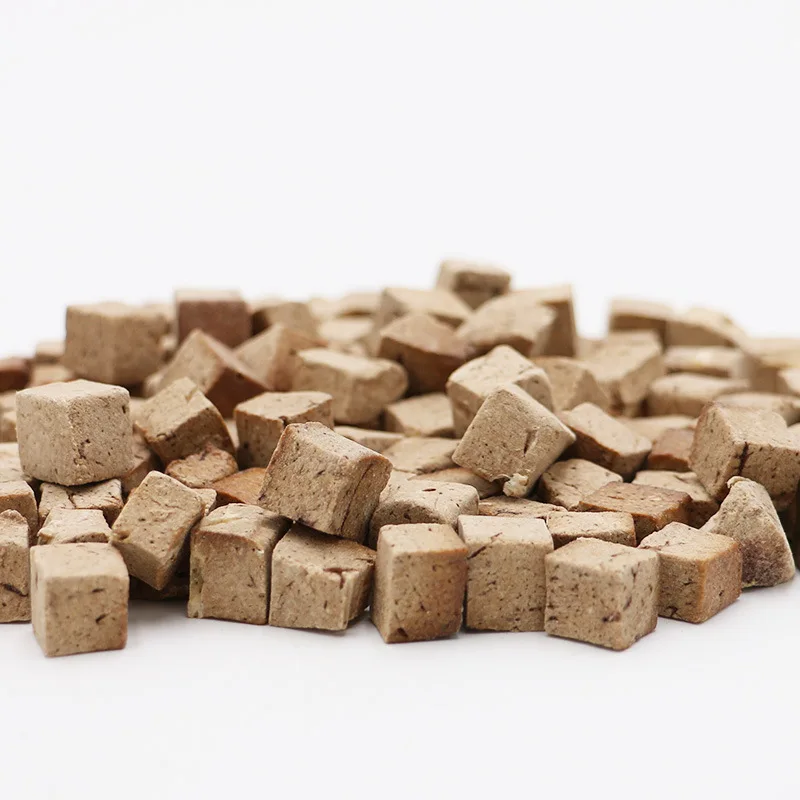 Hunan peto oem dog food natural freeze-dried chicken liver snacks freeze-dried meat dog food manufacturing wholesale price