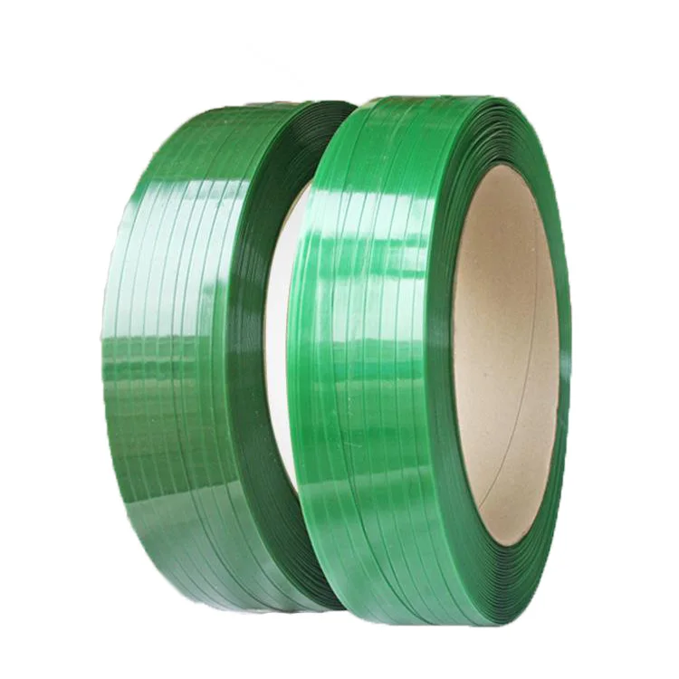 Factory in Shanghai China export excellent quality green PET Strapping band