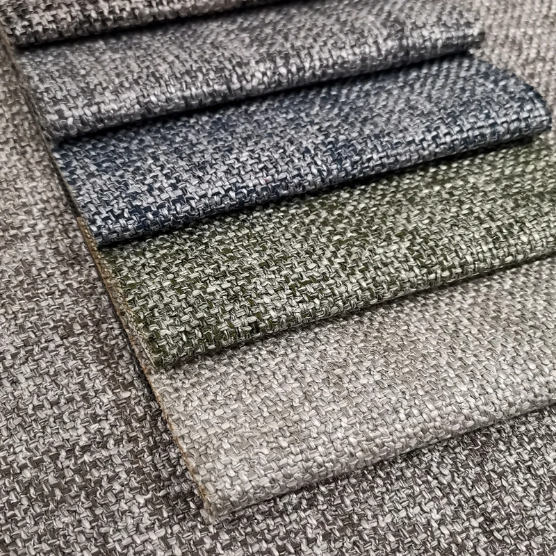 Cotton Linen Fabric Roll For Elegant Furniture Living Room Wooden Frame 5 Seater Fabric Cleopatra L Sectional Corner Armchair So