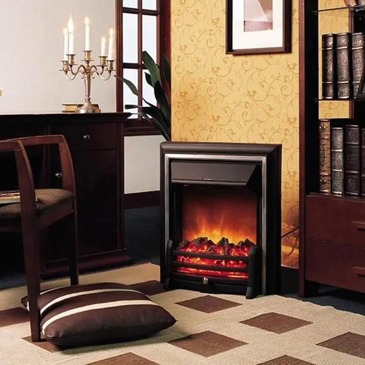 Electric Fireplaces Remote Heater Insert Water Vapor Steam Bio Ethanole Ecological Fireplaces