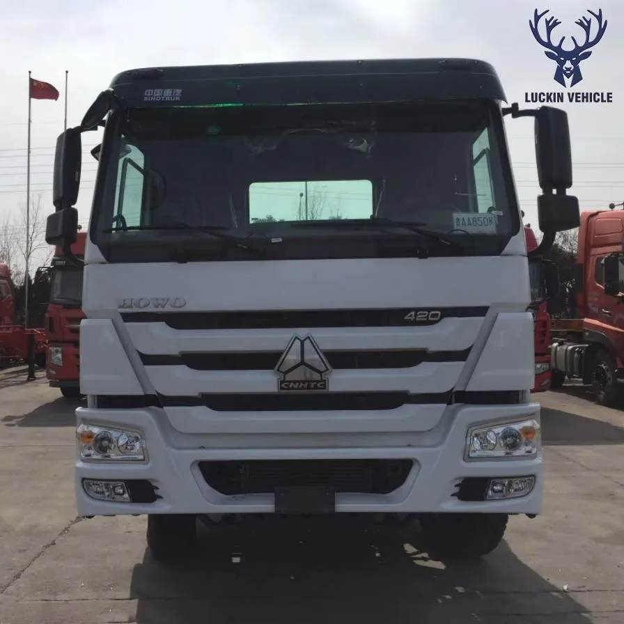 High Quality Brand New Sinotruck HOWO 4x2 6x4 Used 10Wheeler Truck Tractor 340HP 400HP Head Tractor Prime Mover