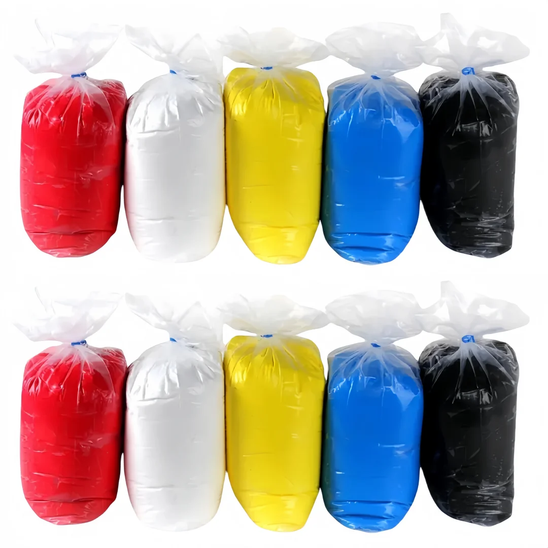 Customized Large Package 2kg Super Light Soft Air Polymer Clay 24 Colors Playdough Material for Clay Modeling
