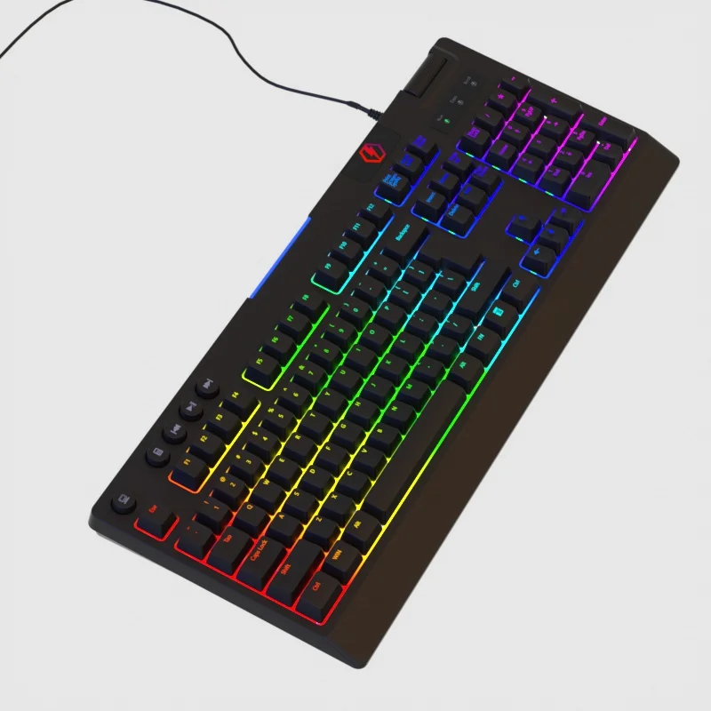 Ultra Wired Waterproof Portable Gaming RGB Anti-Ghosting Mobile Mechanical keyboard for Windows Game